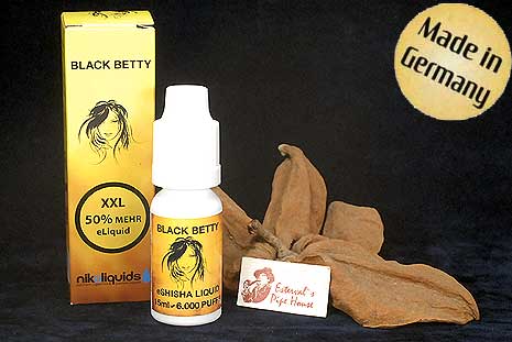 Niko Liquids E-Shisha "Gelb" Black Betty 15ml